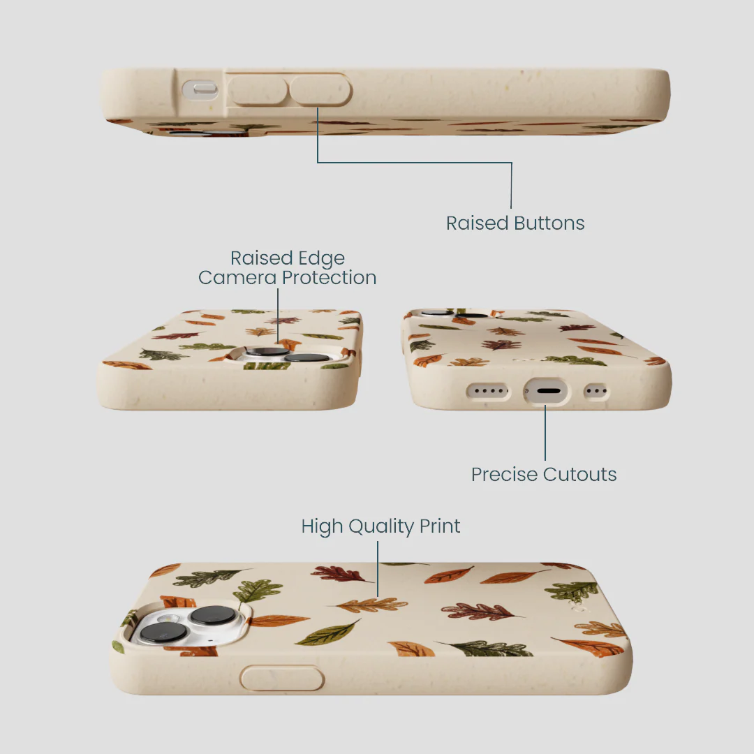 Seashell Harvest Hues iPhone 13 Case - Image 3