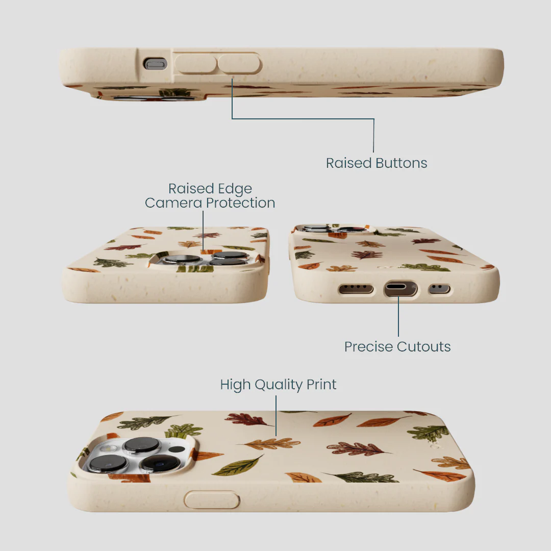 Seashell Harvest Hues iPhone 13 Pro Max Case - Image 3