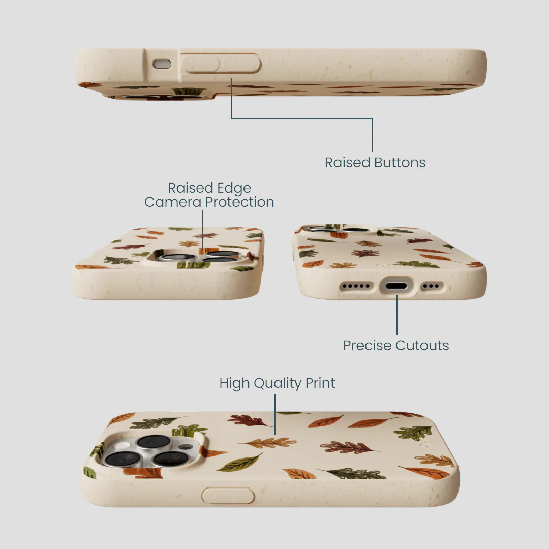 Seashell Harvest Hues iPhone 14 Pro Case - Image 3