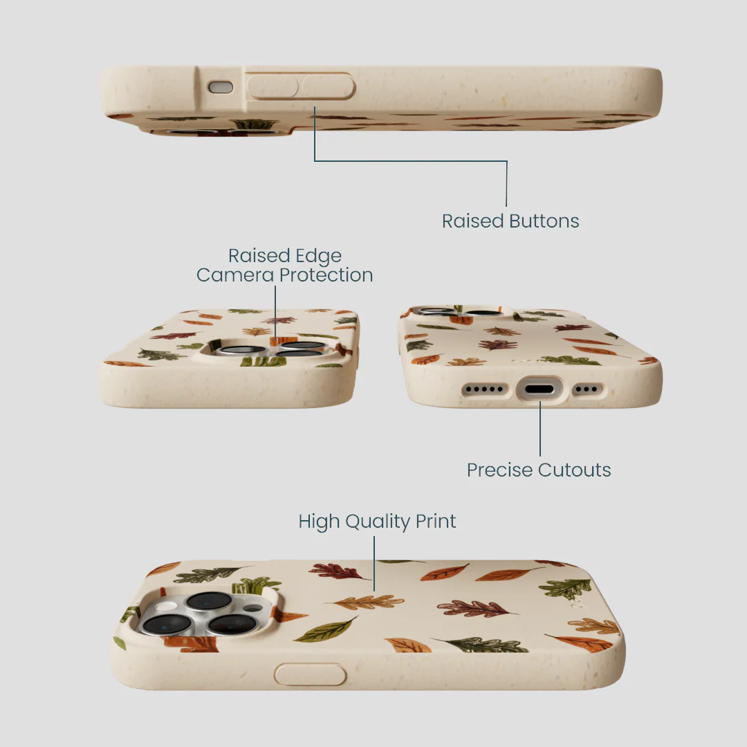 Seashell Harvest Hues iPhone 15 Pro Case - Image 3