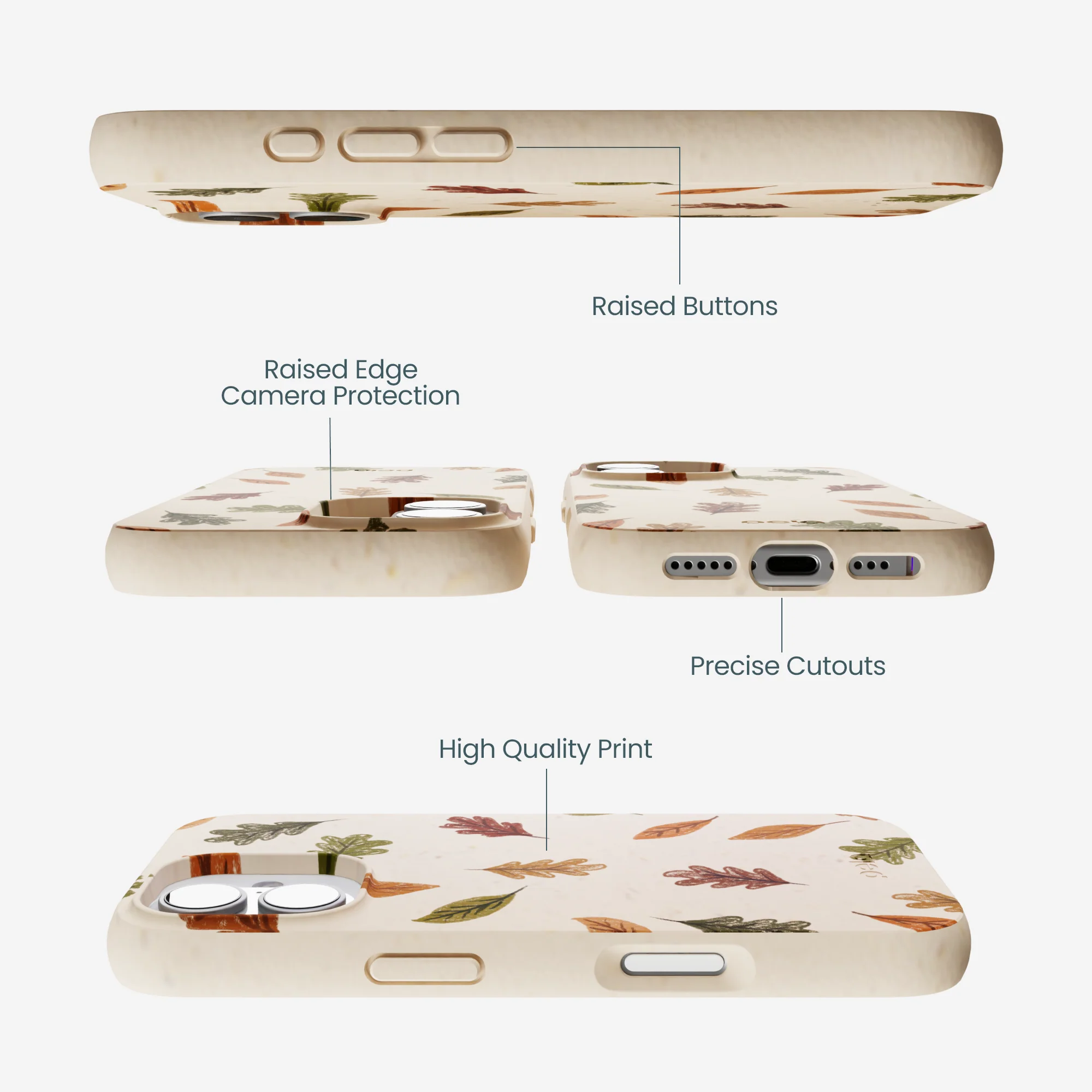 Seashell Harvest Hues iPhone 17 Case - Image 3