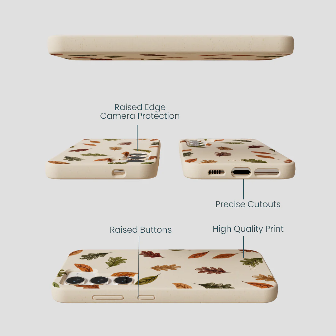 Seashell Harvest Hues Samsung Galaxy S24 Case - Image 3