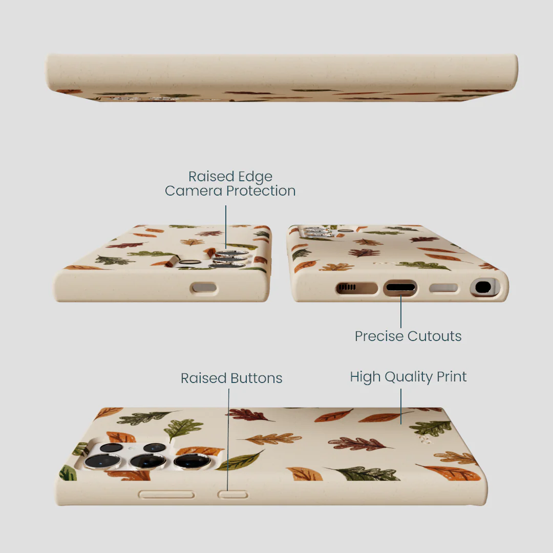 Seashell Harvest Hues Samsung Galaxy S24 Ultra Case - Image 3
