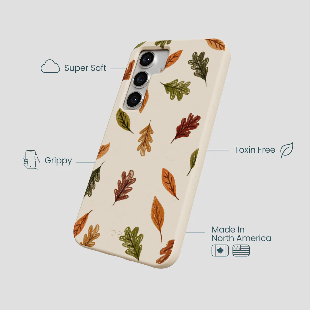 Seashell Harvest Hues Samsung Galaxy S25 Case - Image 4
