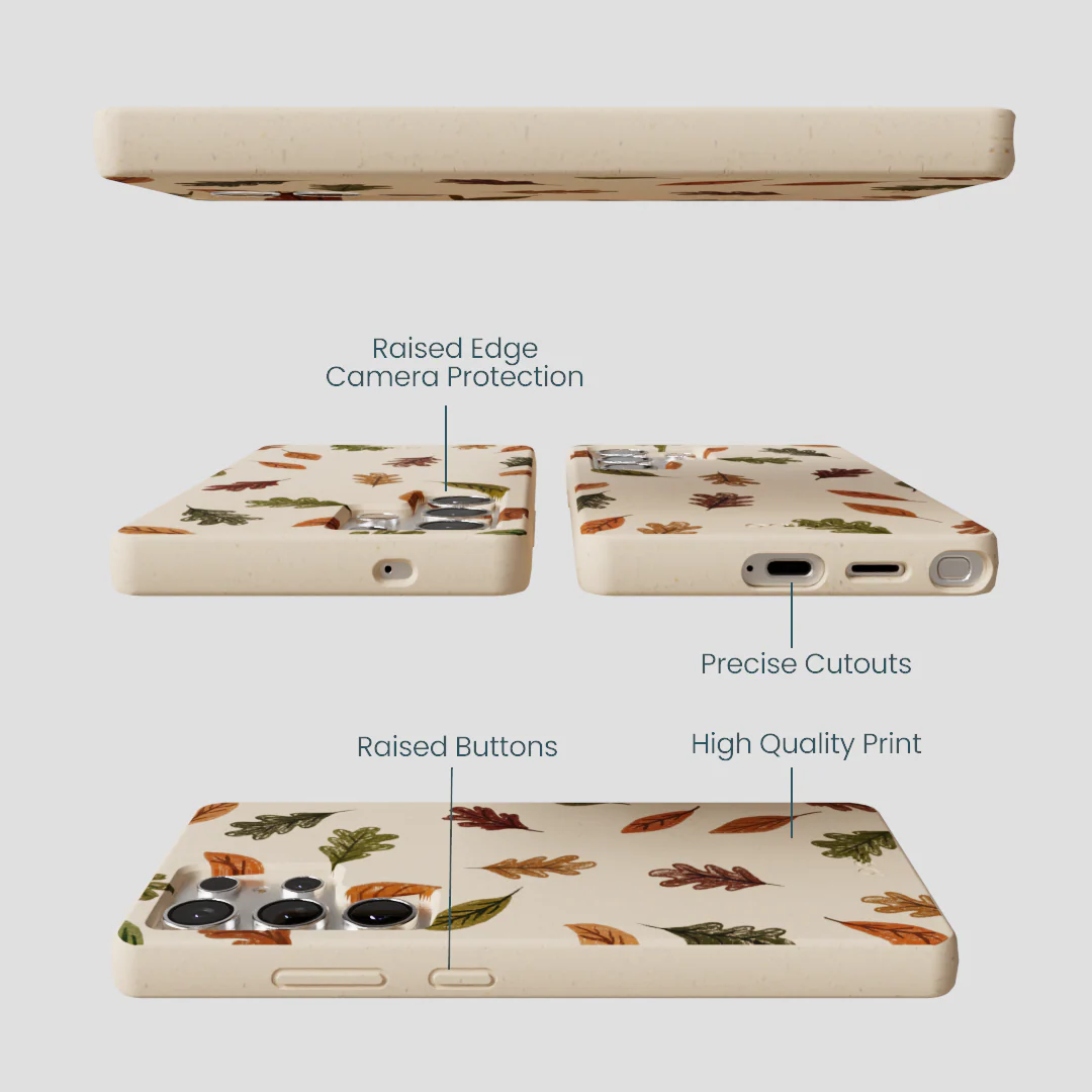 Seashell Harvest Hues Samsung Galaxy S25 Ultra Case - Image 3