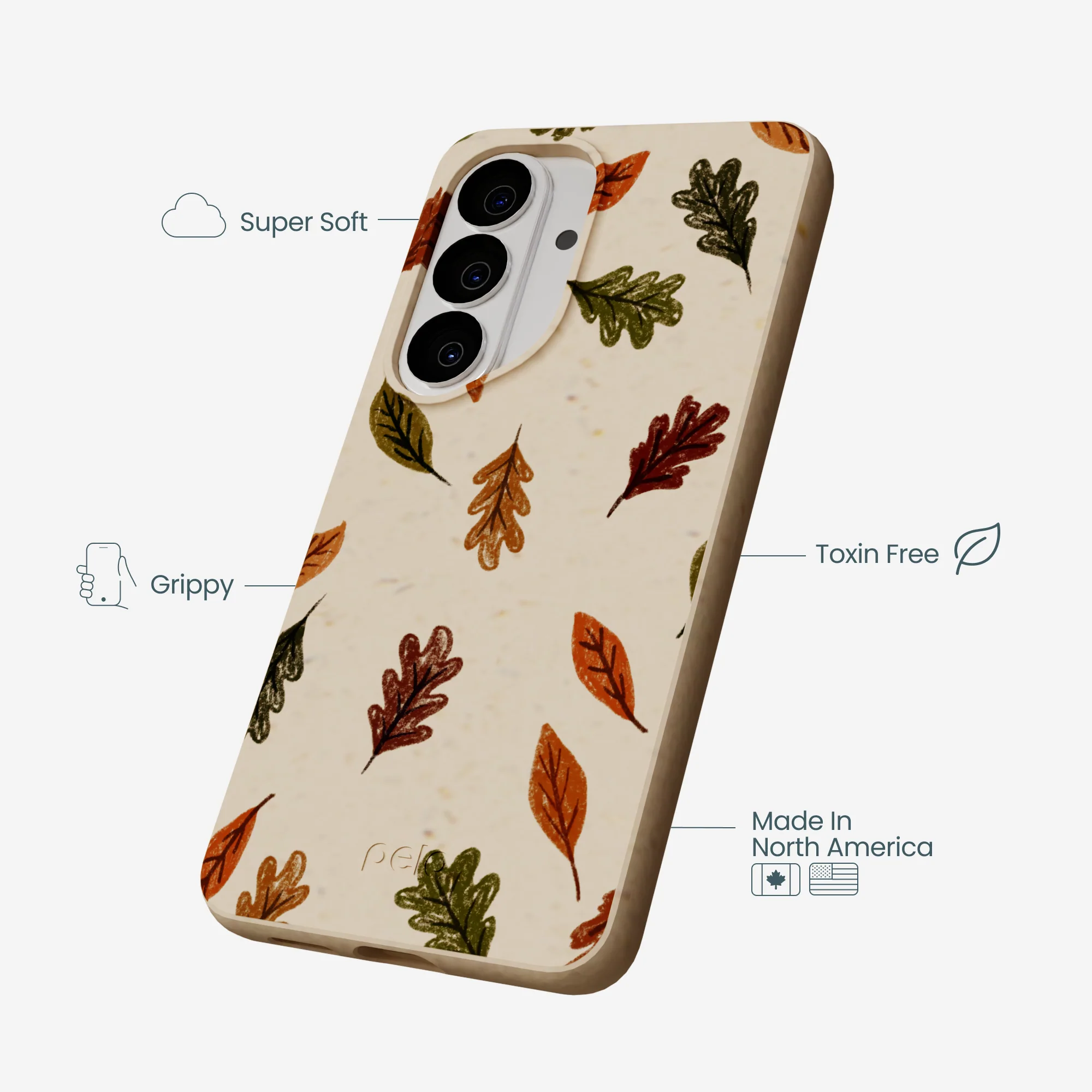 Seashell Harvest Hues Samsung Galaxy S26 Case - Image 4