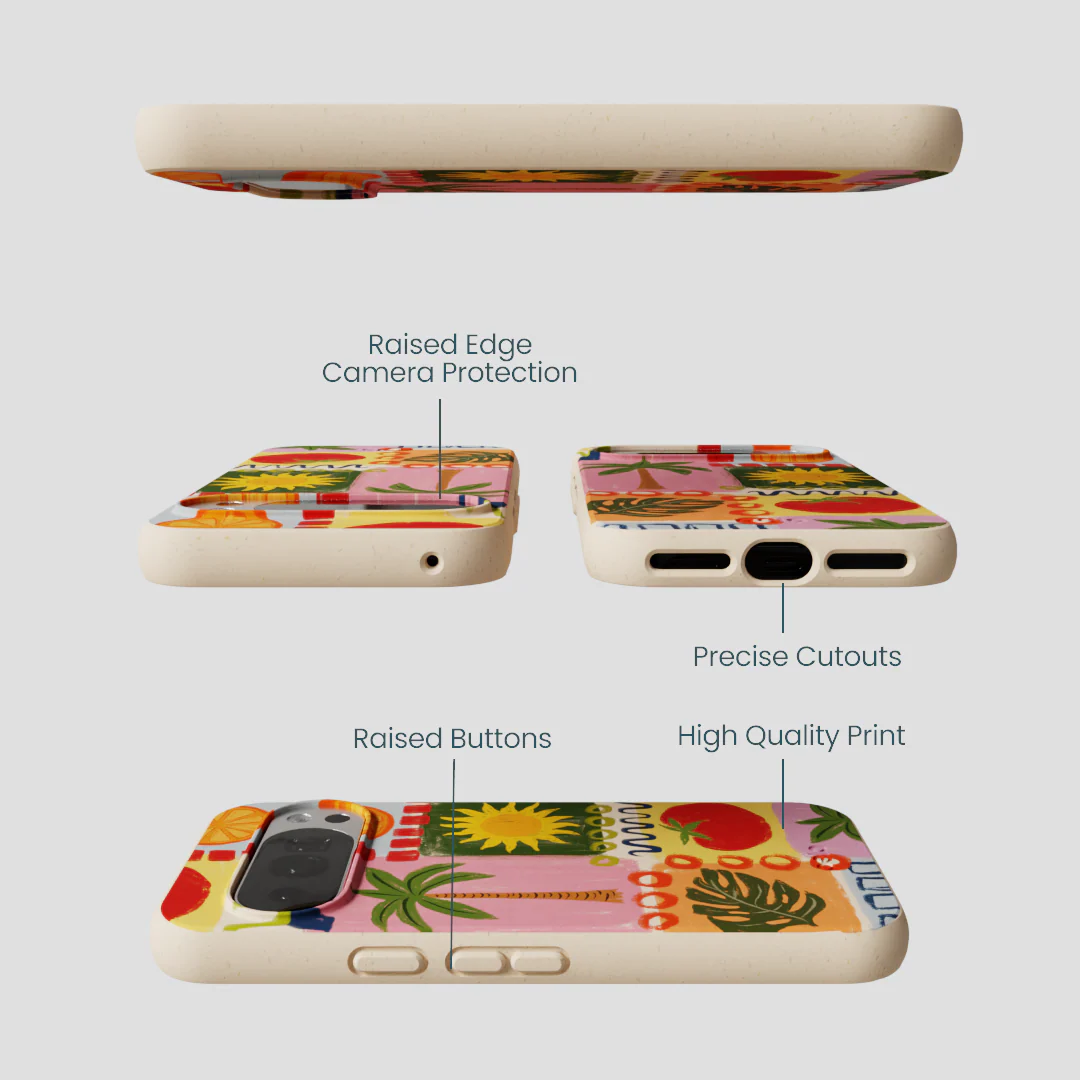 Seashell Hello Sunshine Google Pixel 10/10 Pro Case - Image 3