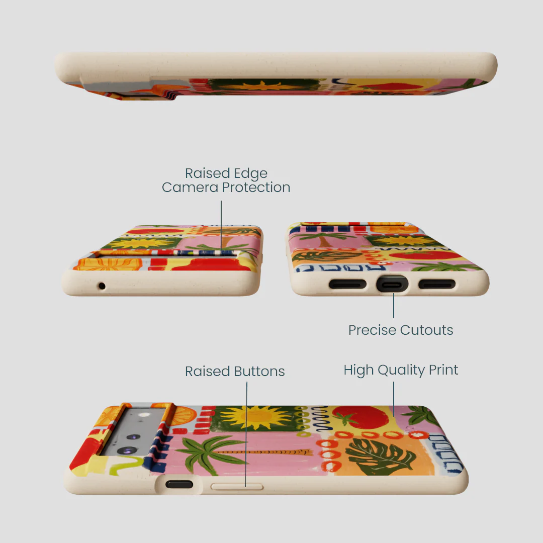 Seashell Hello Sunshine Google Pixel 6a Case - Image 3