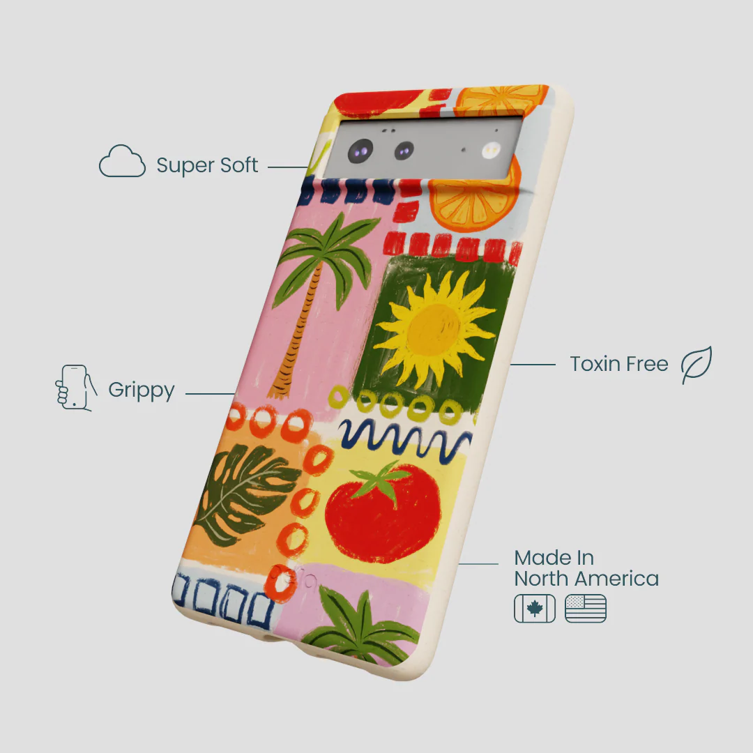 Seashell Hello Sunshine Google Pixel 6a Case - Image 4