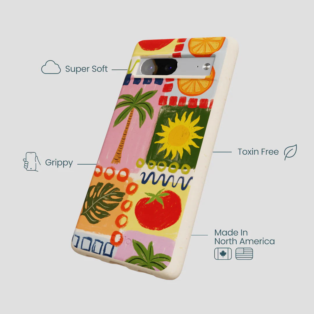 Seashell Hello Sunshine Google Pixel 7 Case - Image 4