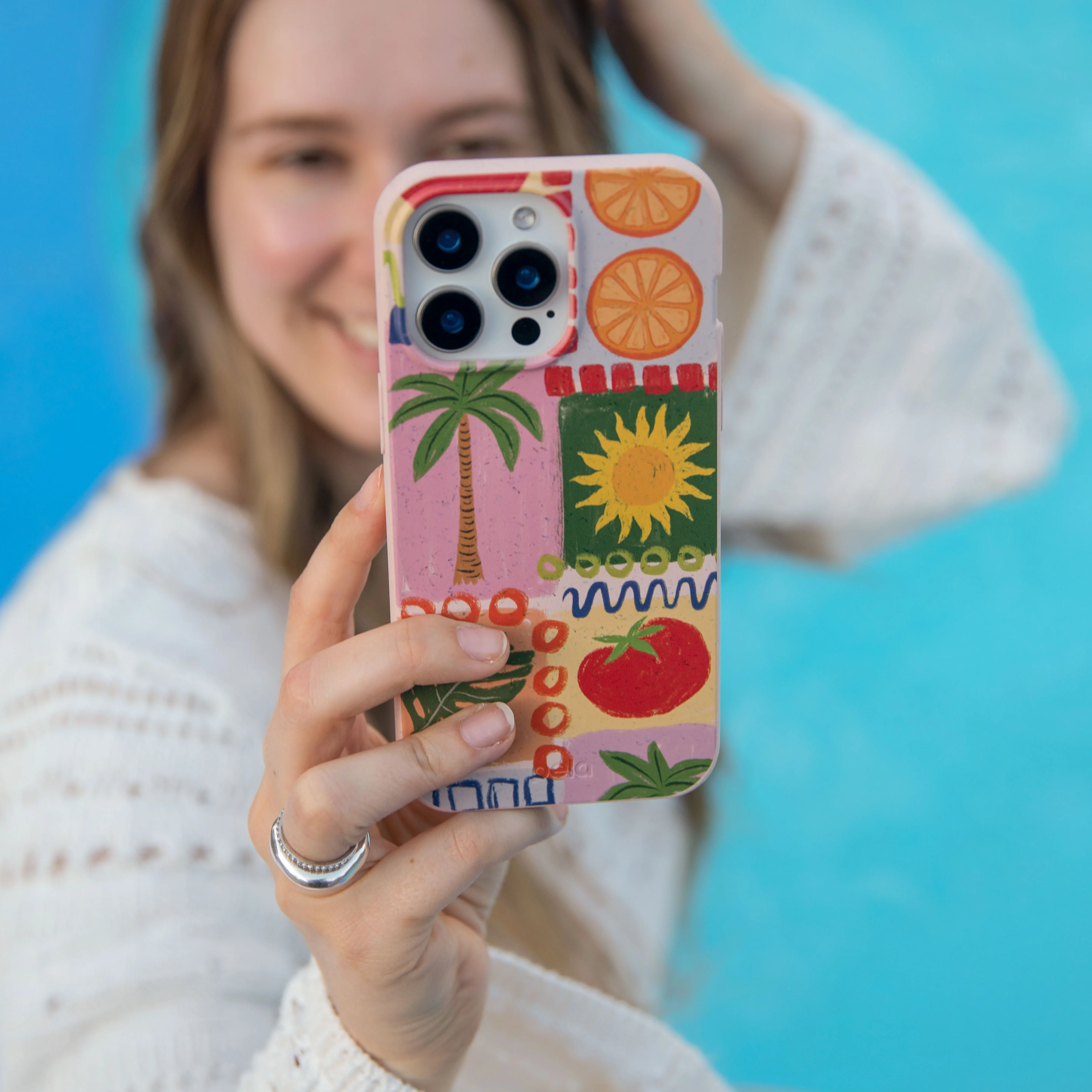 Seashell Hello Sunshine Google Pixel 8 Pro Case - Image 9
