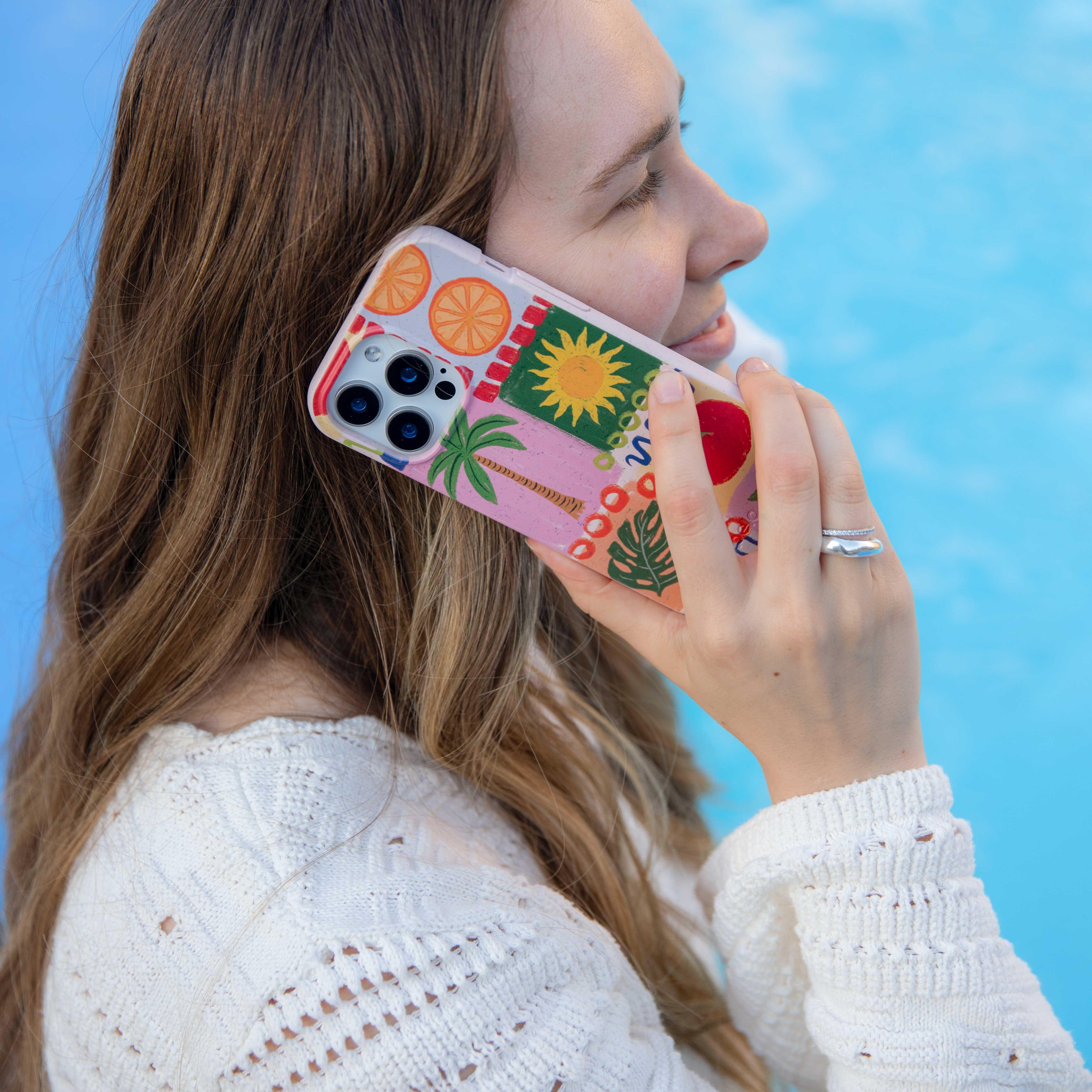 Seashell Hello Sunshine Google Pixel 8a Case - Image 2