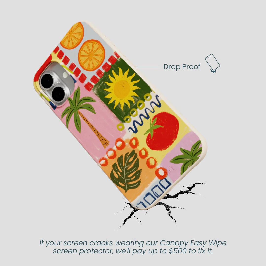 Seashell Hello Sunshine iPhone 16 Plus Case - Image 5