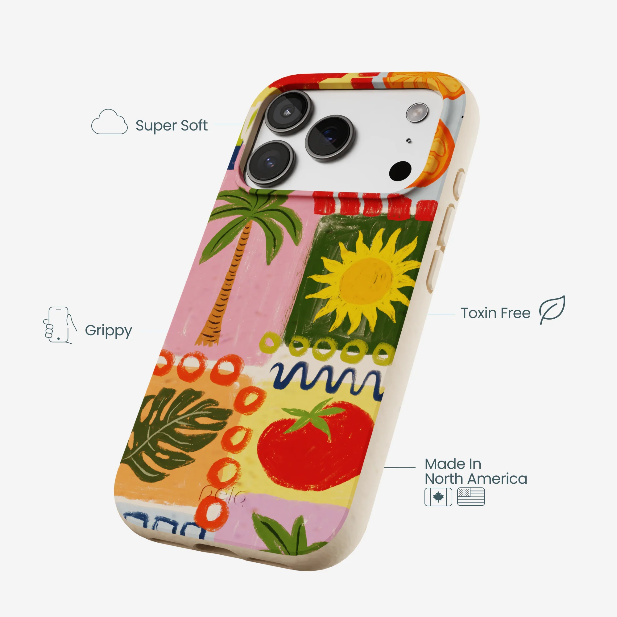 Seashell Hello Sunshine iPhone 17 Pro Case - Image 4