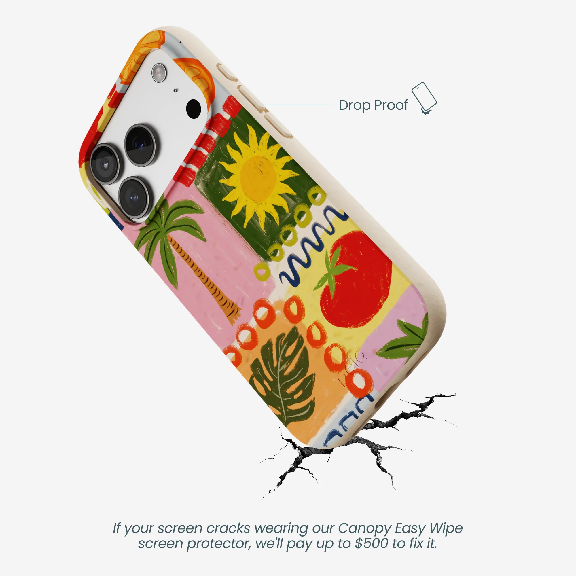 Seashell Hello Sunshine iPhone 17 Pro Case - Image 5