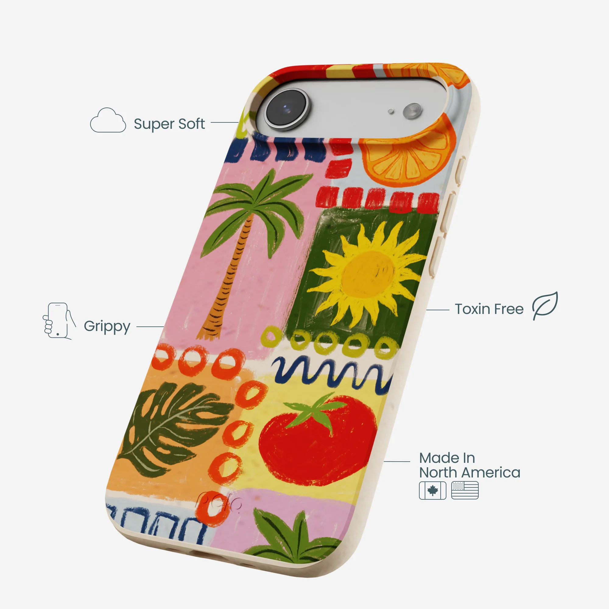 Seashell Hello Sunshine iPhone Air Case - Image 4
