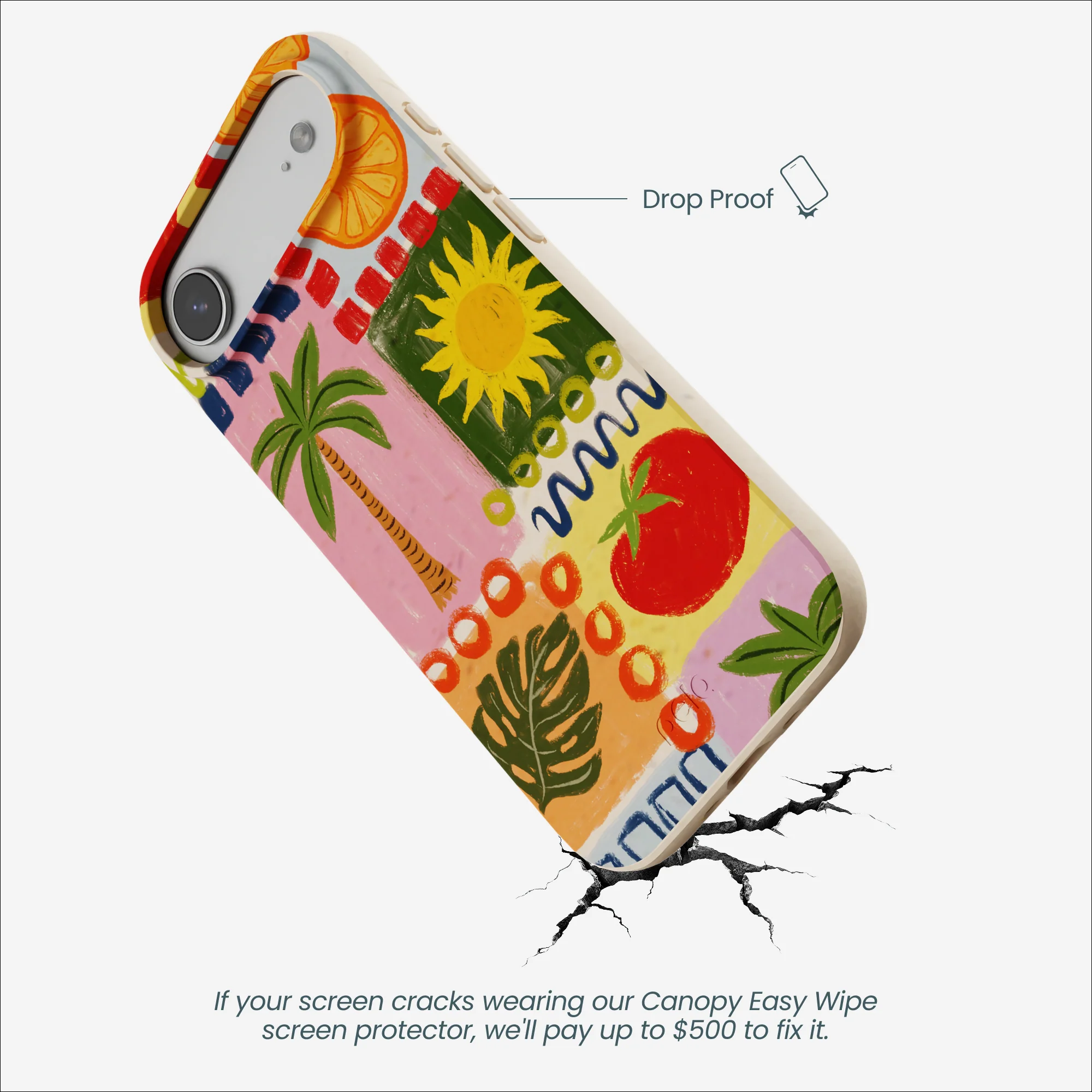 Seashell Hello Sunshine iPhone Air Case - Image 5