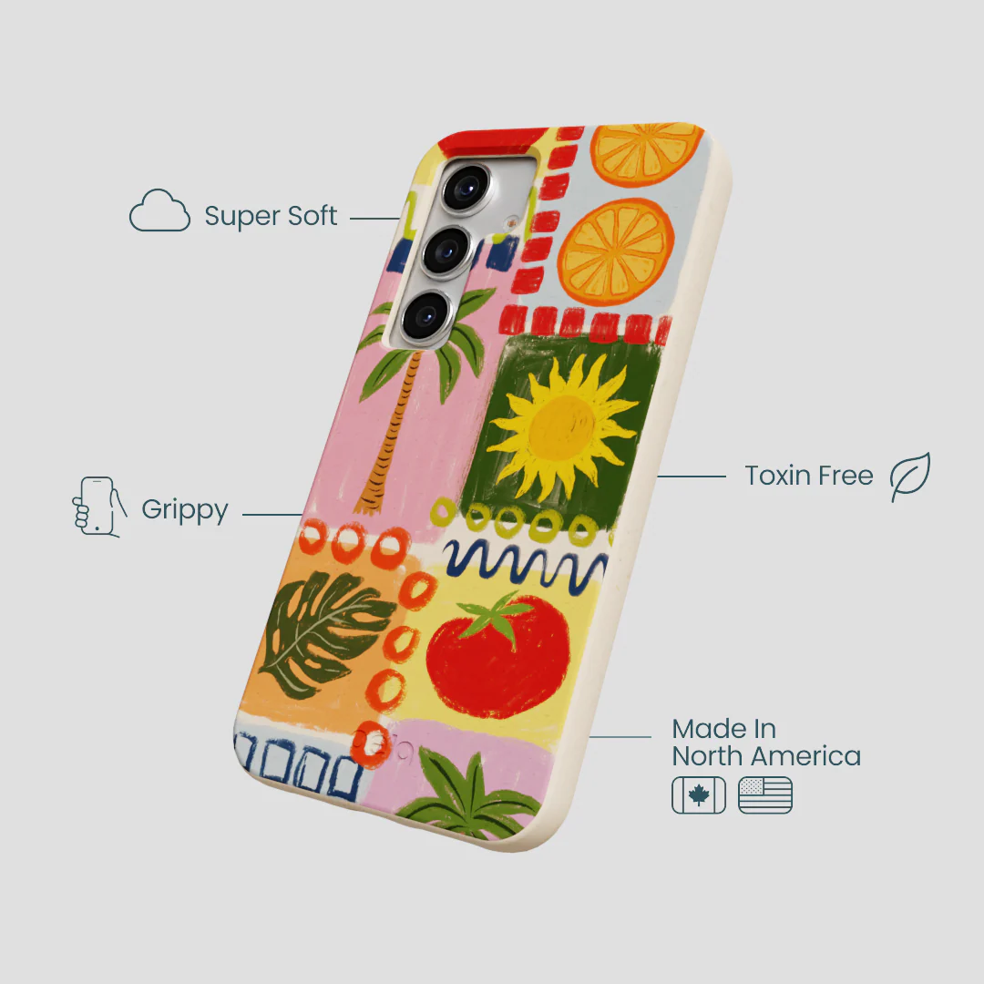 Seashell Hello Sunshine Samsung Galaxy S25 Case - Image 4
