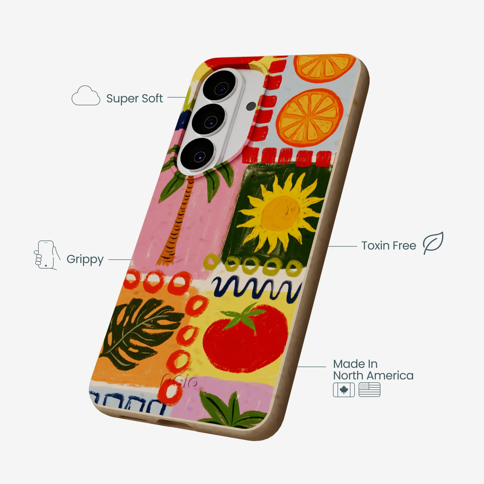 Seashell Hello Sunshine Samsung Galaxy S26 Case - Image 4