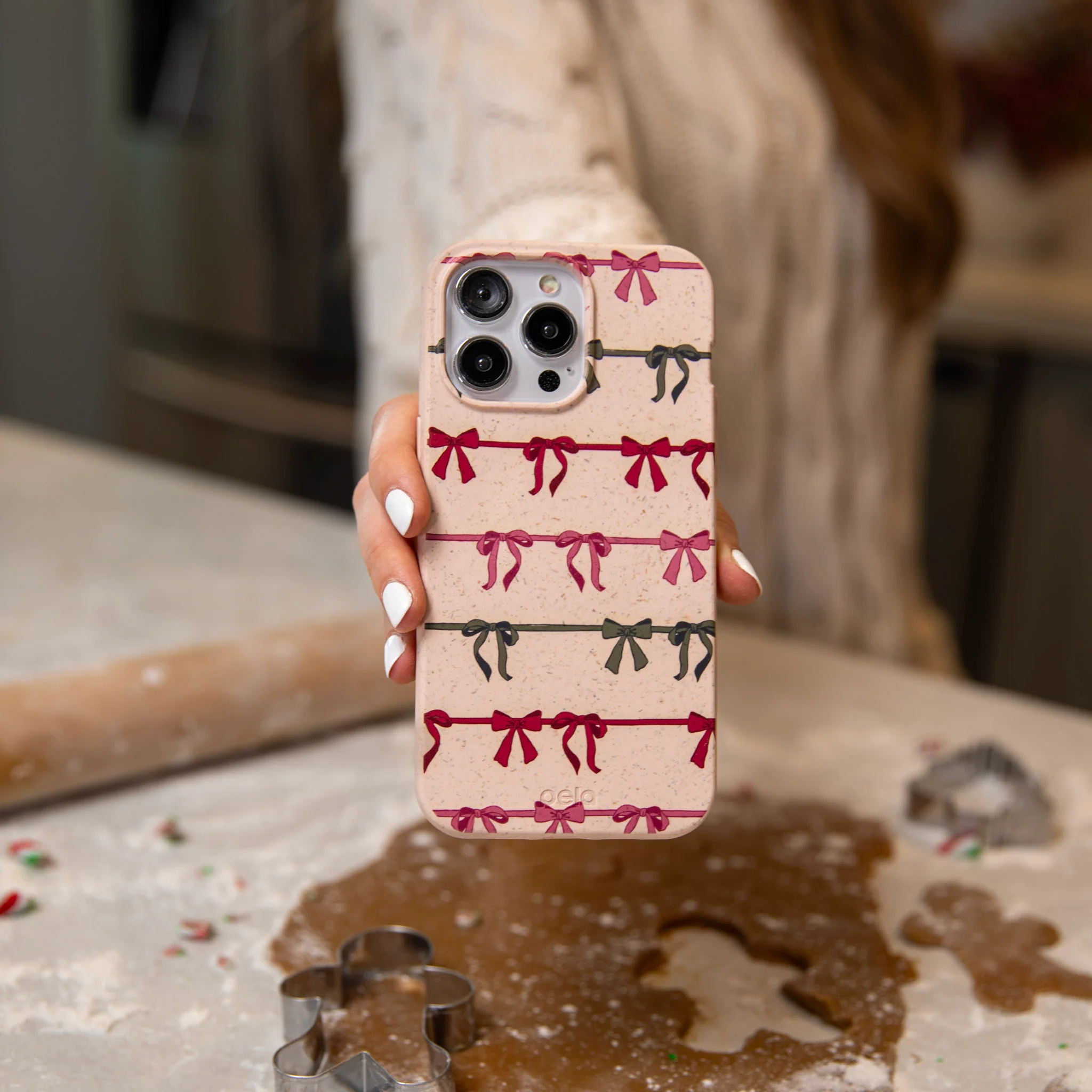 Seashell Holiday Bows Google Pixel 10 Pro XL Case - Image 9