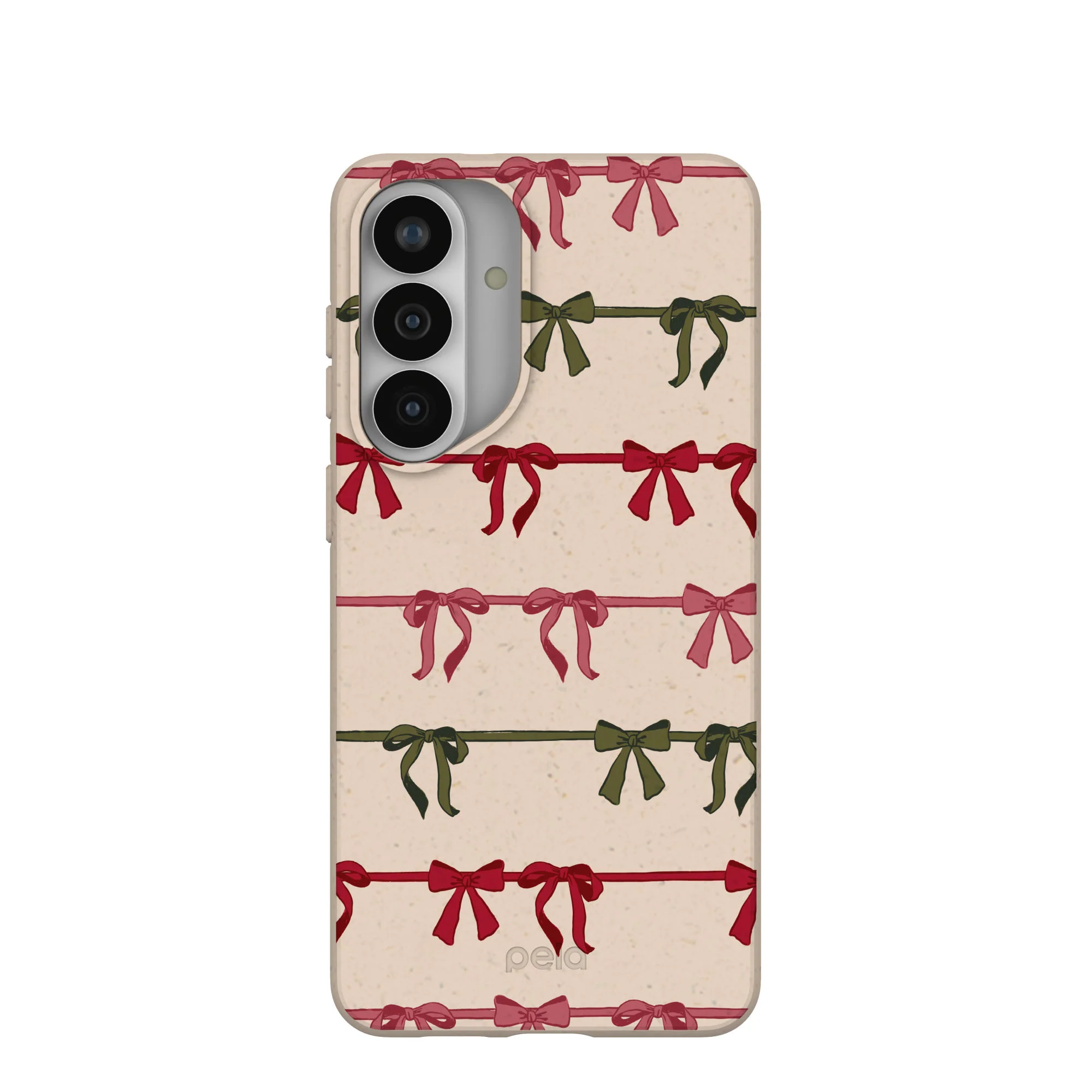 Seashell Holiday Bows Samsung Galaxy S26+(Plus) Case