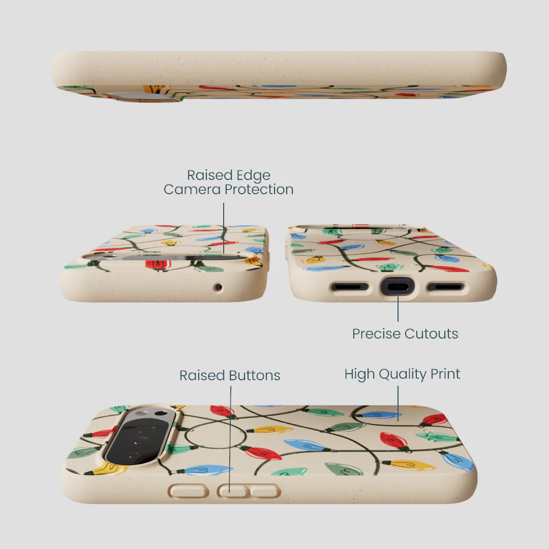 Seashell Holiday Lights Google Pixel 10 Pro XL Case - Image 3