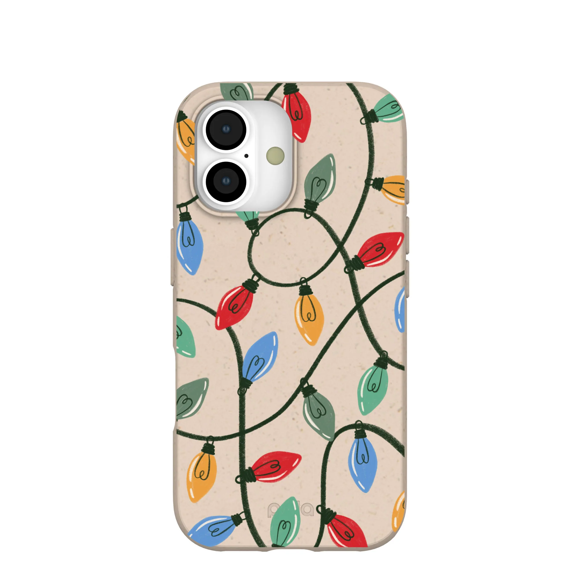 Seashell Holiday Lights iPhone 17 Case