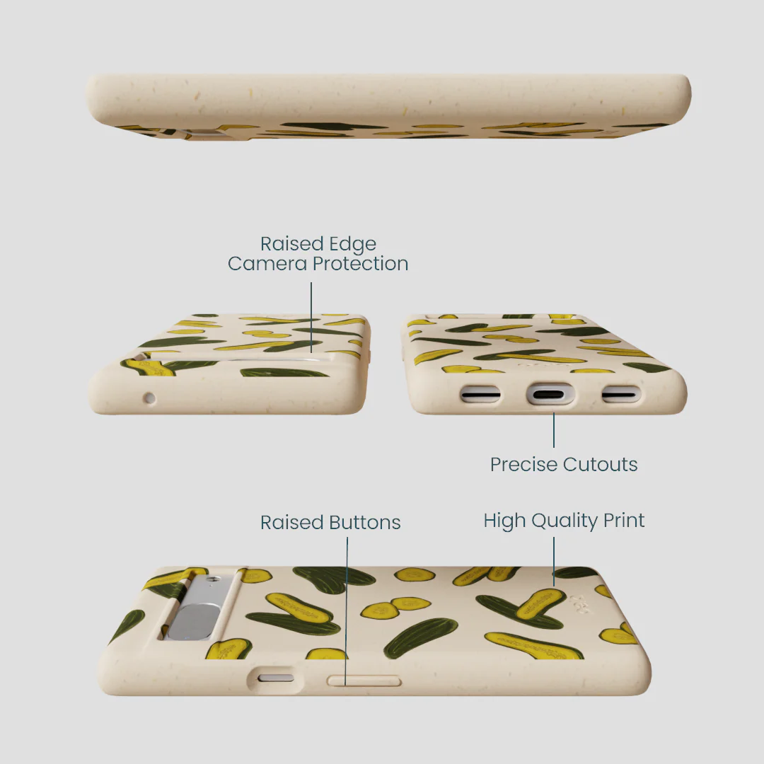 Seashell In a Pickle Google Pixel 7 Case - Image 3
