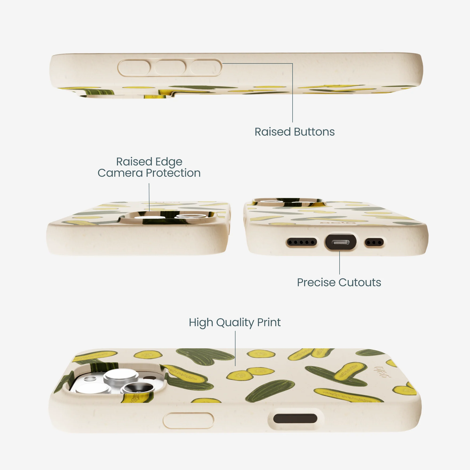 Seashell In a Pickle iPhone 16 Pro Max Case - Image 3