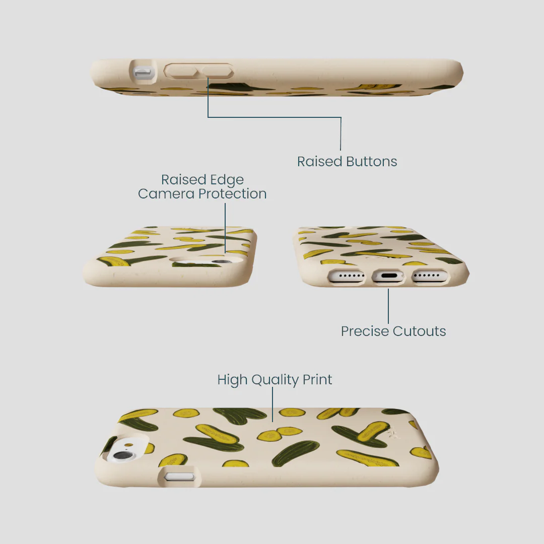 Seashell In a Pickle iPhone 6/6s/7/8/SE Case - Image 3