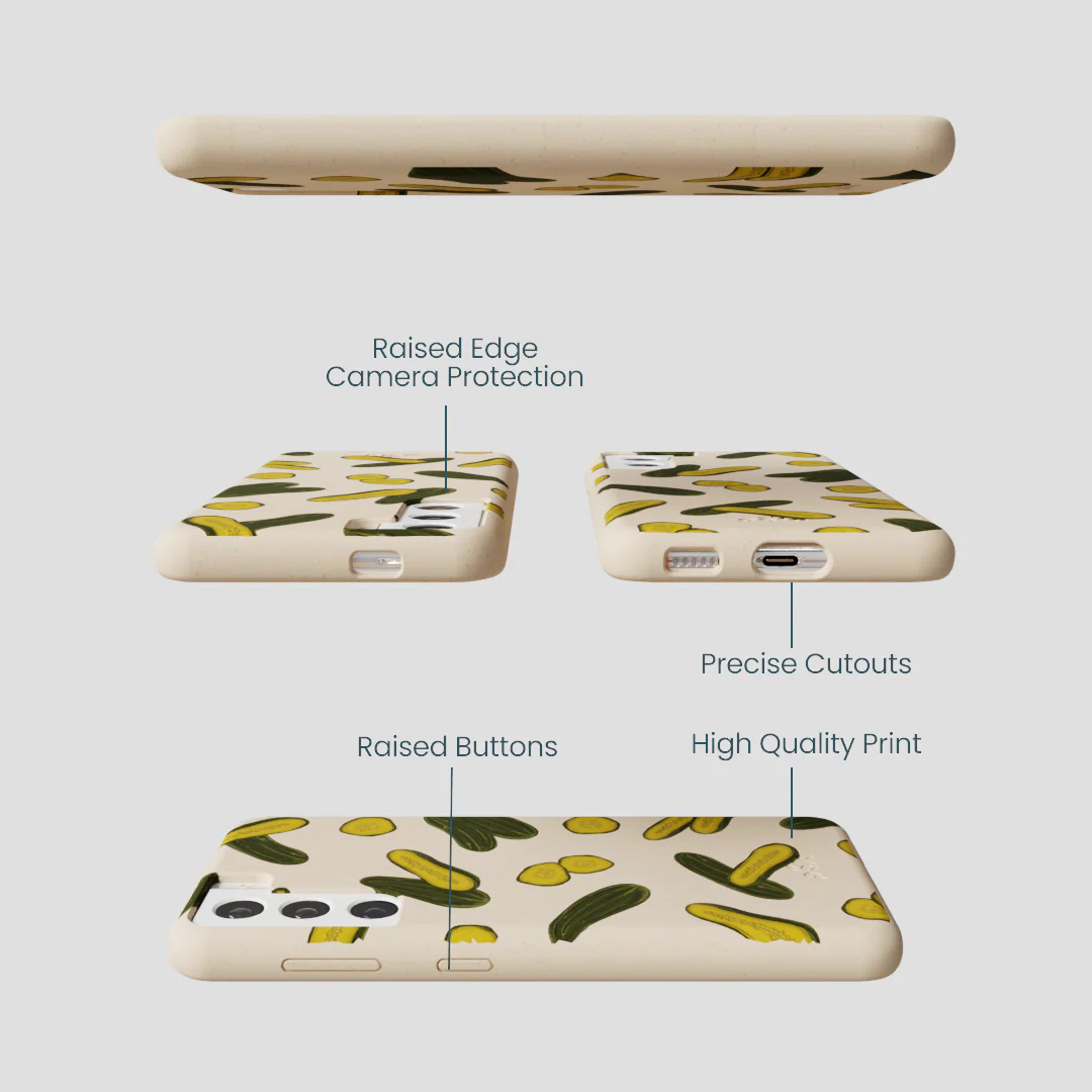 Seashell In a Pickle Samsung Galaxy S21 Case - Image 3