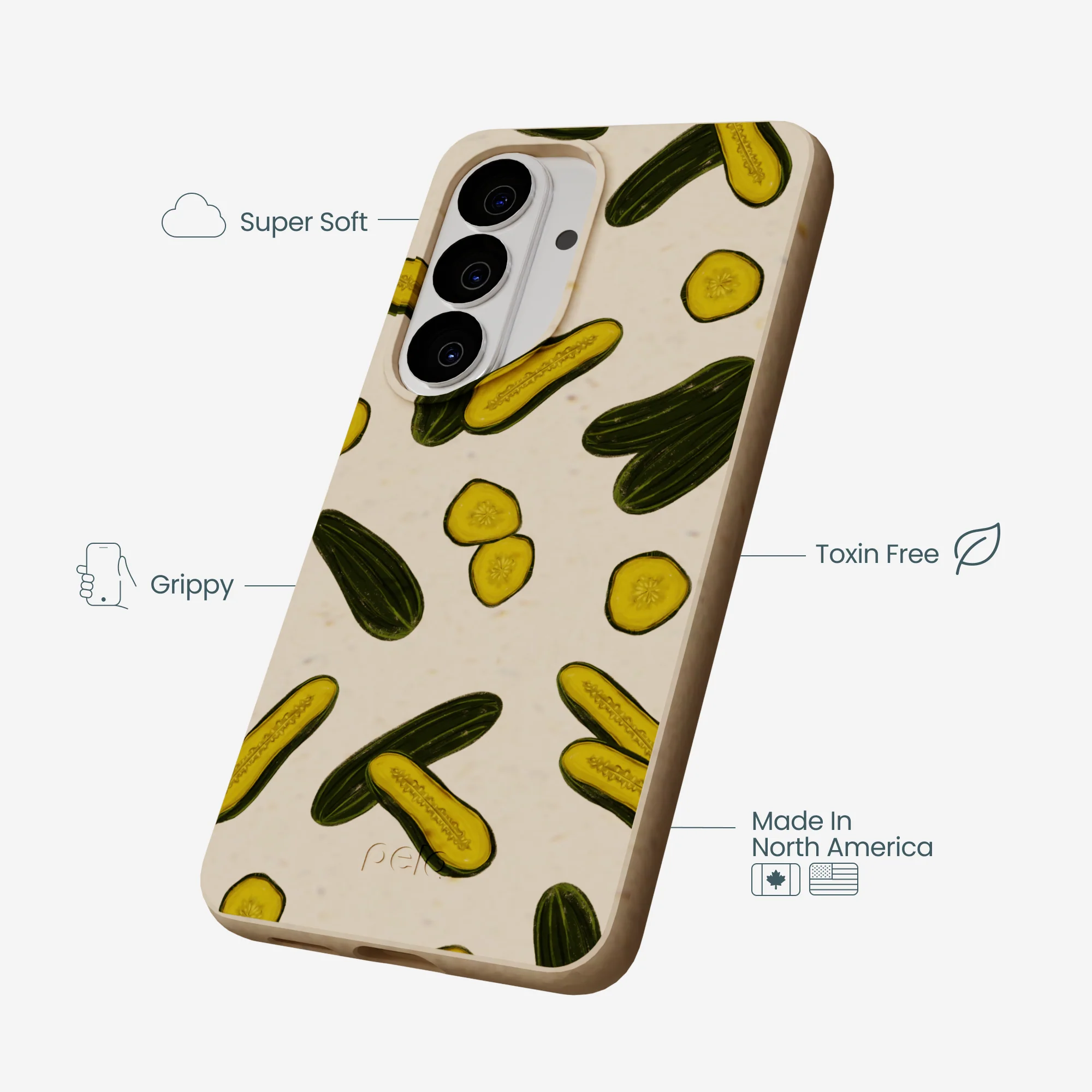 Seashell In a Pickle Samsung Galaxy S26 Case - Image 4