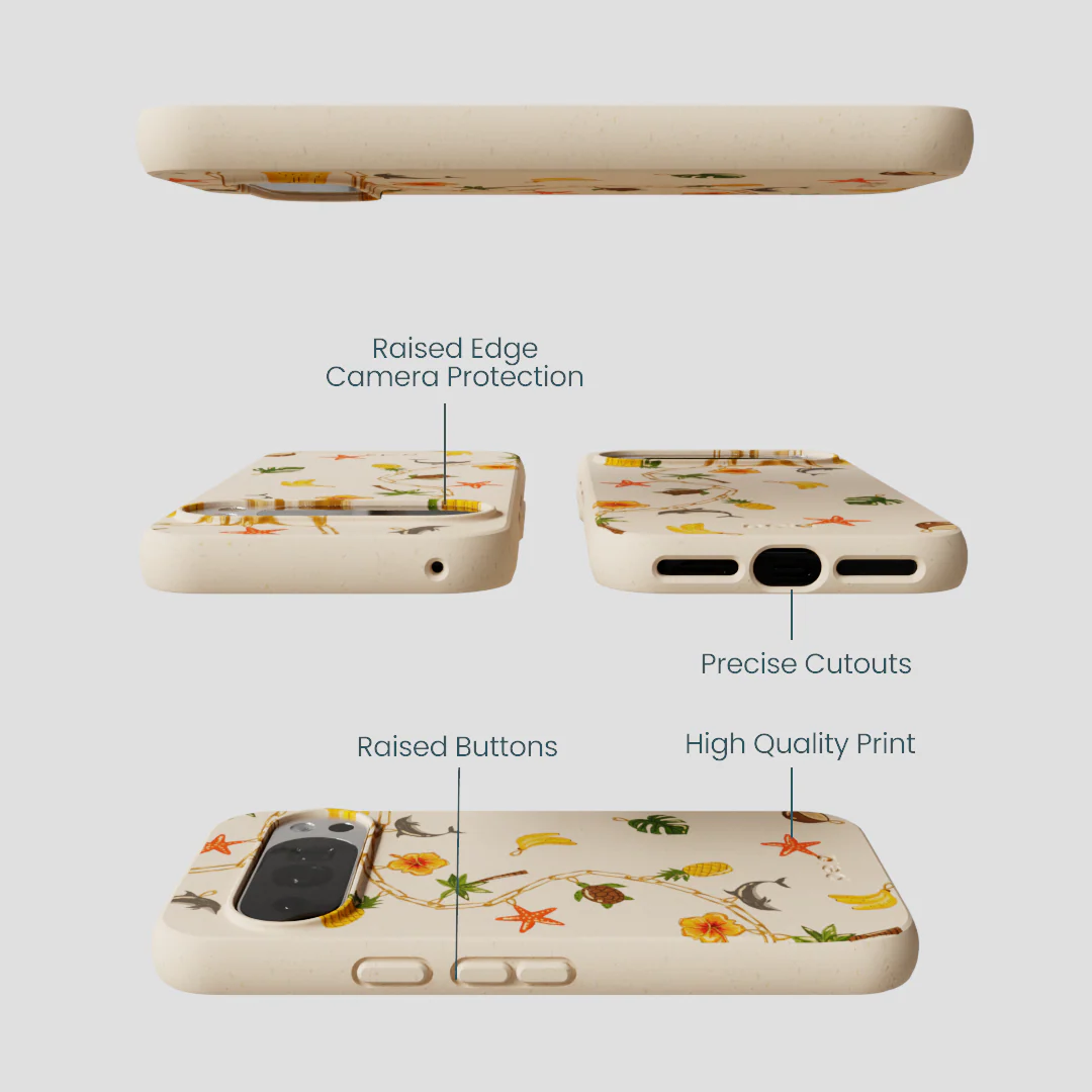 Seashell Island Charms Google Pixel 10/10 Pro Case - Image 2