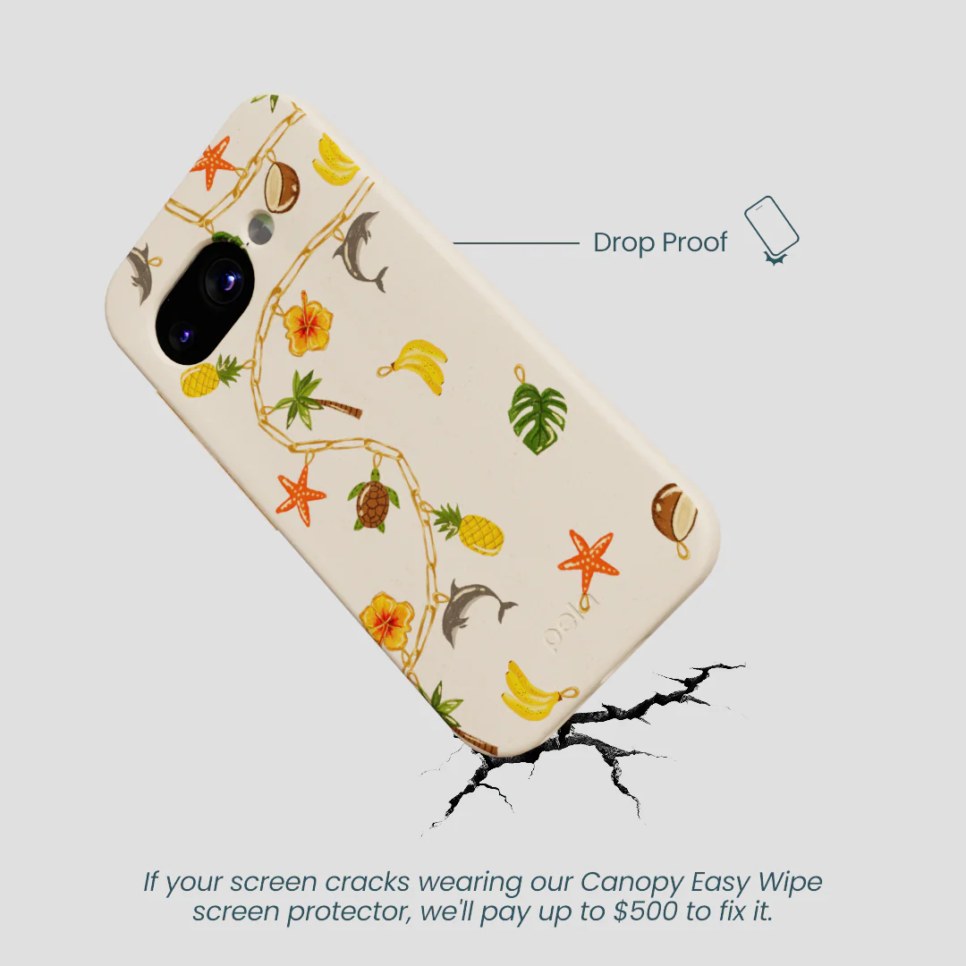 Seashell Island Charms Google Pixel 9a Case - Image 4