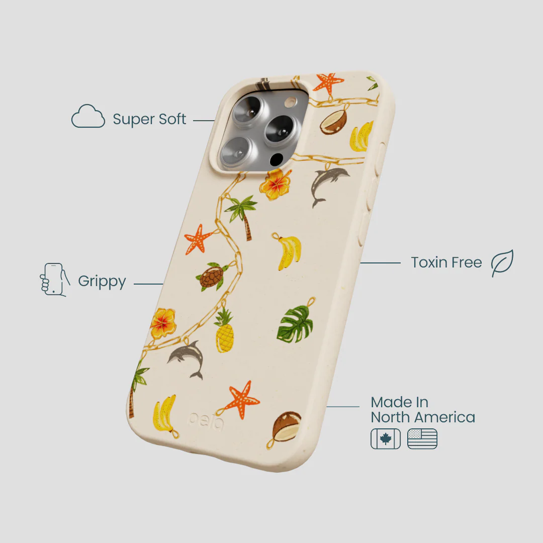 Seashell Island Charms iPhone 16 Pro Case - Image 4