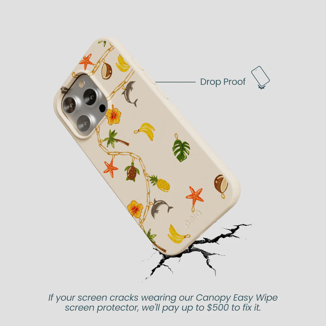 Seashell Island Charms iPhone 16 Pro Case - Image 5