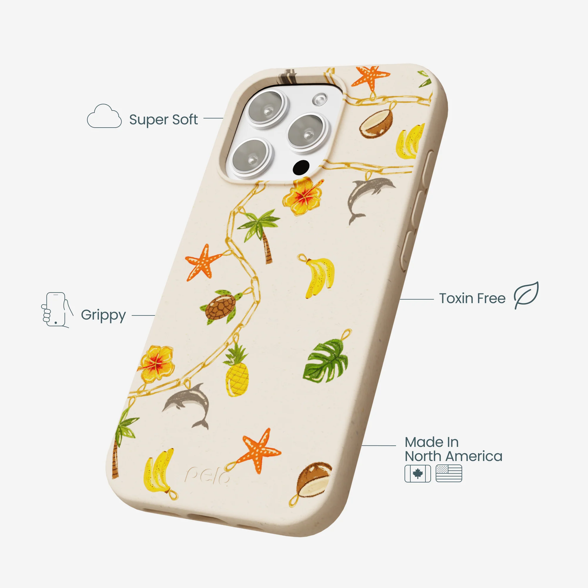 Seashell Island Charms iPhone 16 Pro Max Case - Image 4