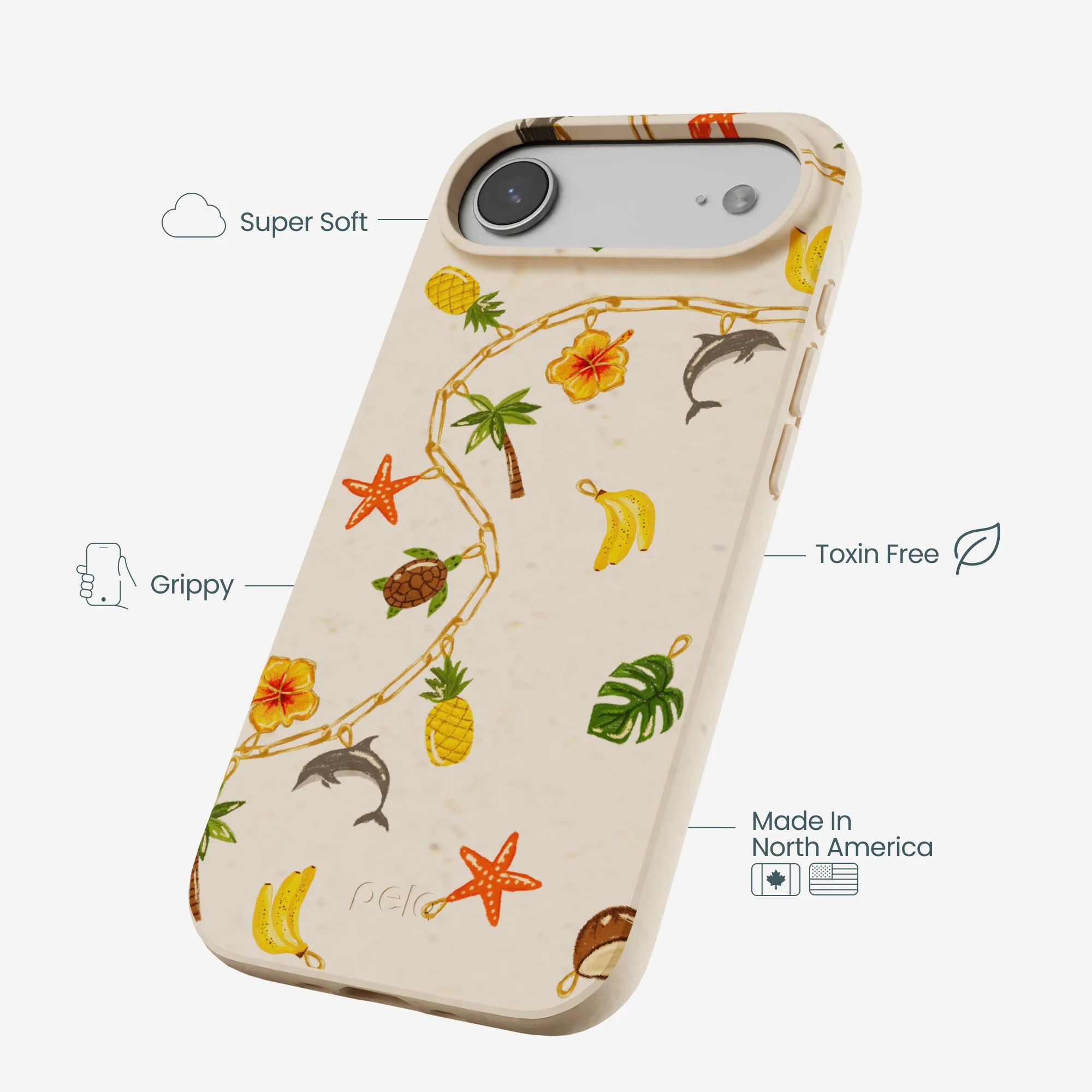 Seashell Island Charms iPhone Air Case - Image 3