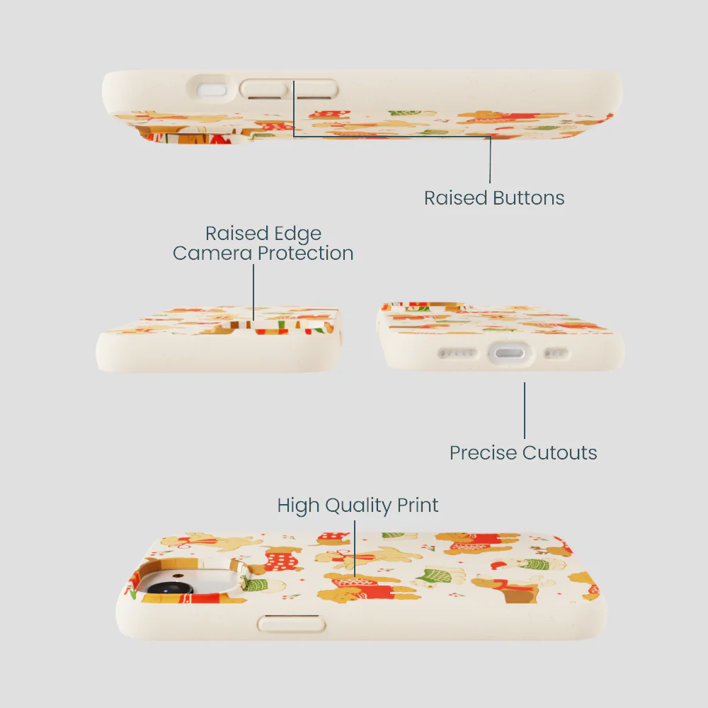 Seashell Jolly Doggos iPhone 16e/17e Case - Image 3