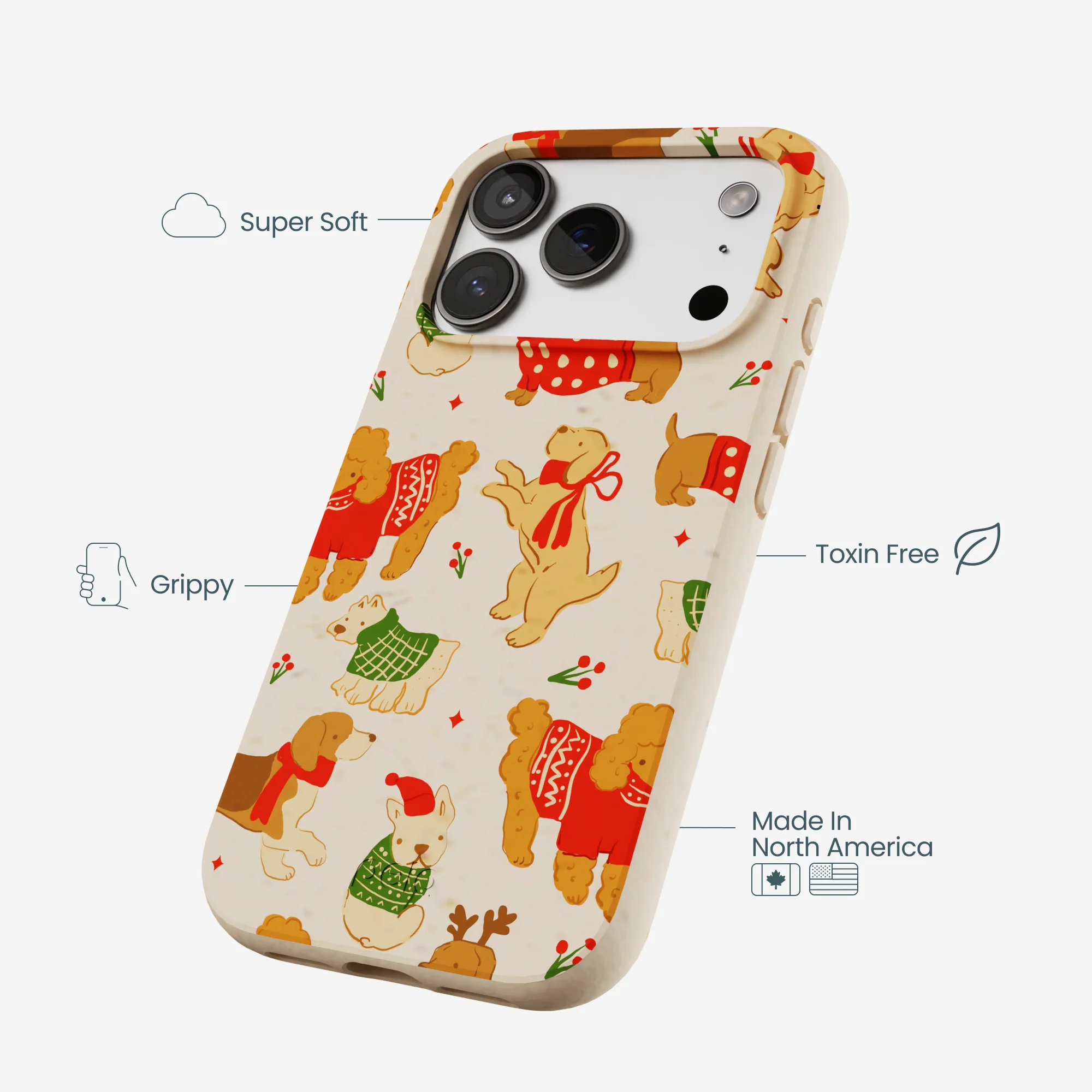 Seashell Jolly Doggos iPhone 17 Pro Case - Image 4