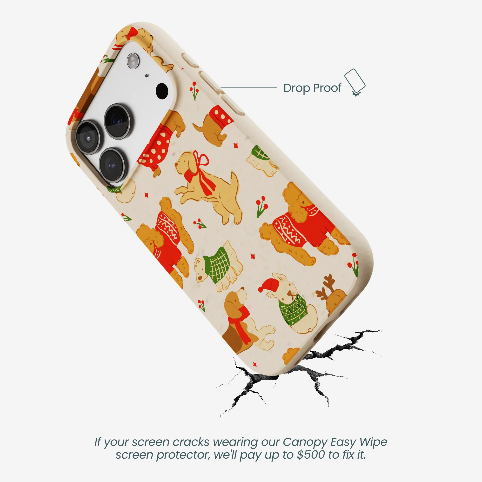 Seashell Jolly Doggos iPhone 17 Pro Case - Image 5