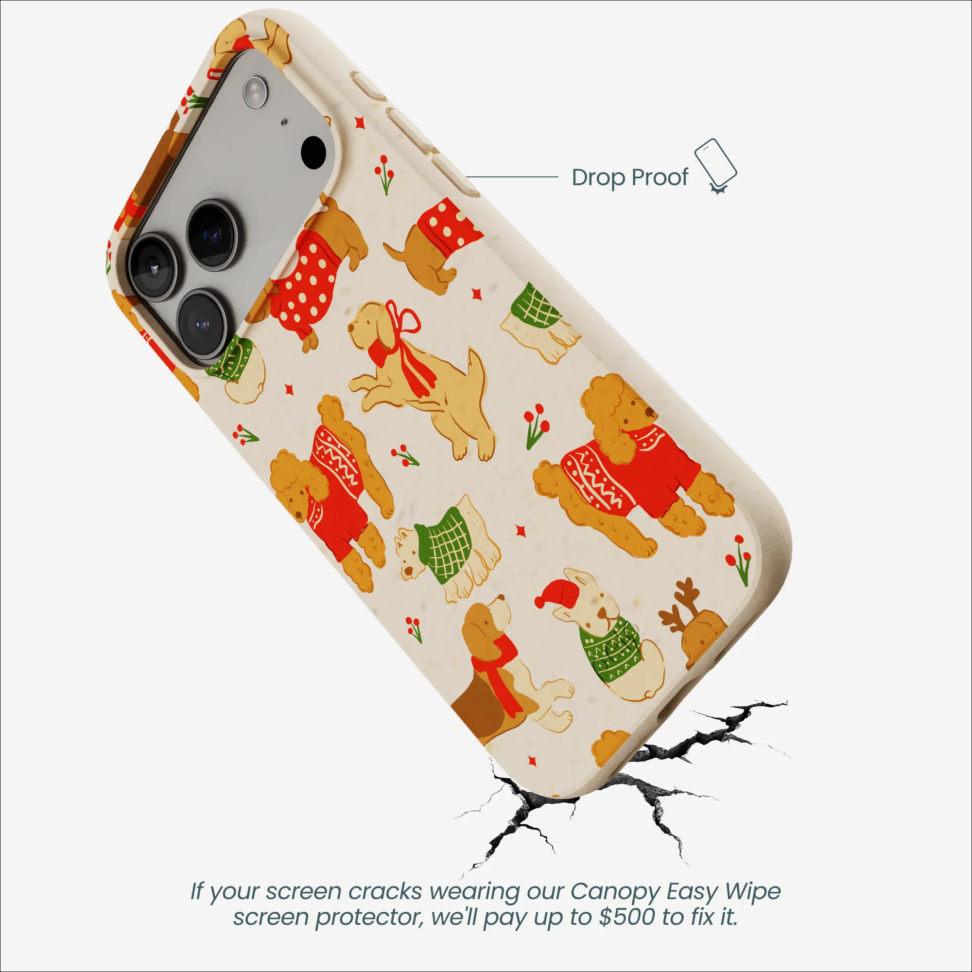 Seashell Jolly Doggos iPhone 17 Pro Max Case - Image 5