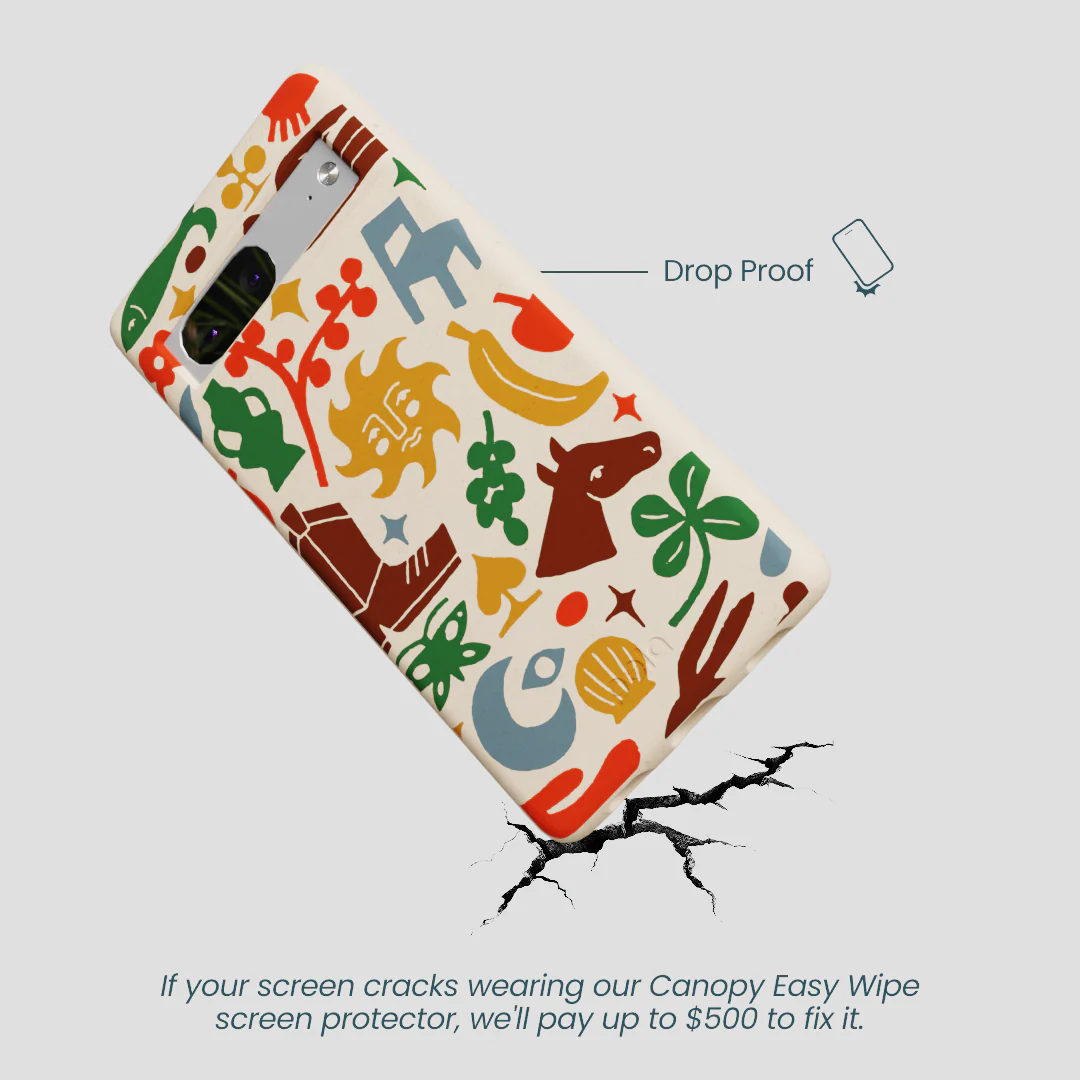 Seashell Junk Drawer Google Pixel 7a Case - Image 5