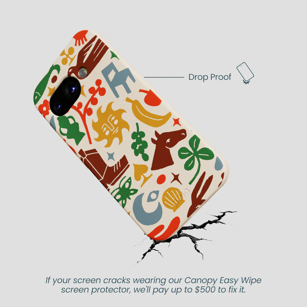 Seashell Junk Drawer Google Pixel 9a Case - Image 5