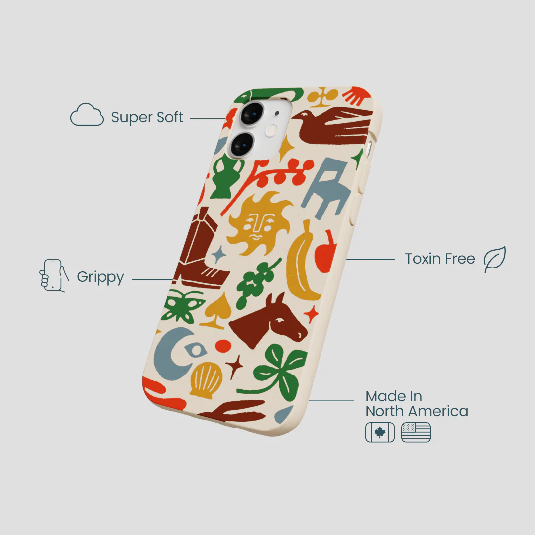 Seashell Junk Drawer iPhone 12 Mini Case - Image 4