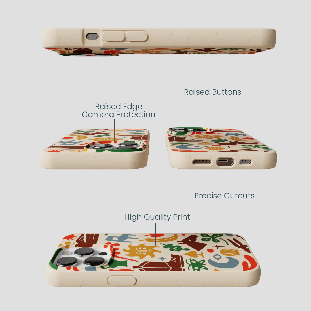 Seashell Junk Drawer iPhone 13 Pro Case - Image 3