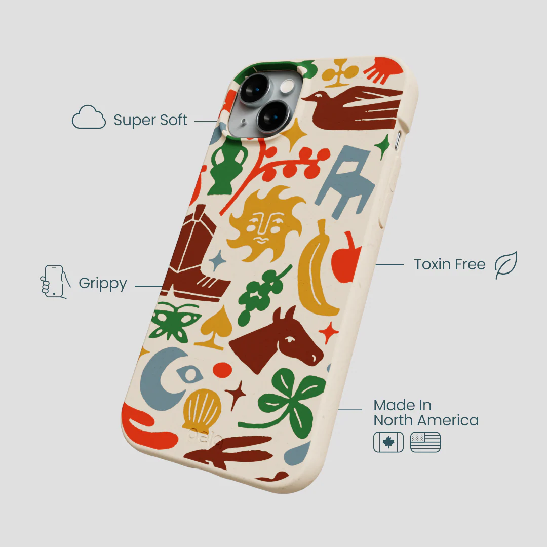 Seashell Junk Drawer iPhone 14 Plus Case - Image 4
