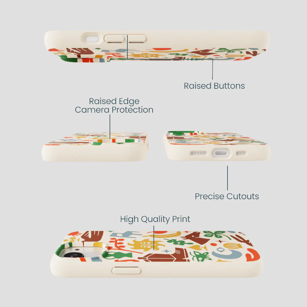 Seashell Junk Drawer iPhone 16e/17e Case - Image 3