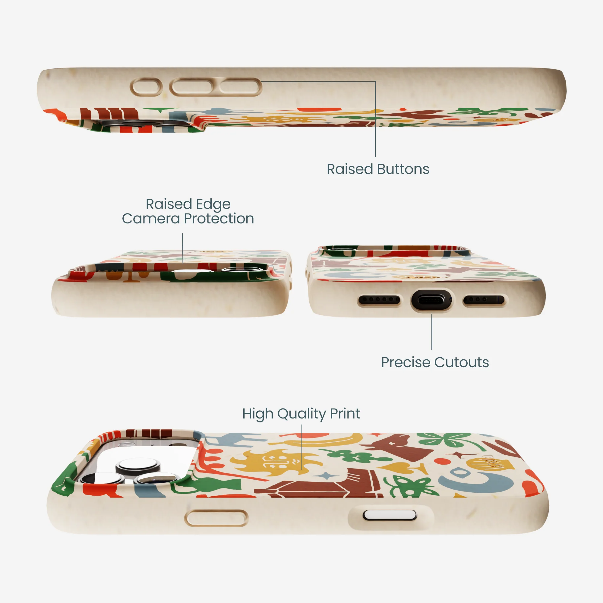 Seashell Junk Drawer iPhone 17 Pro Max Case - Image 3