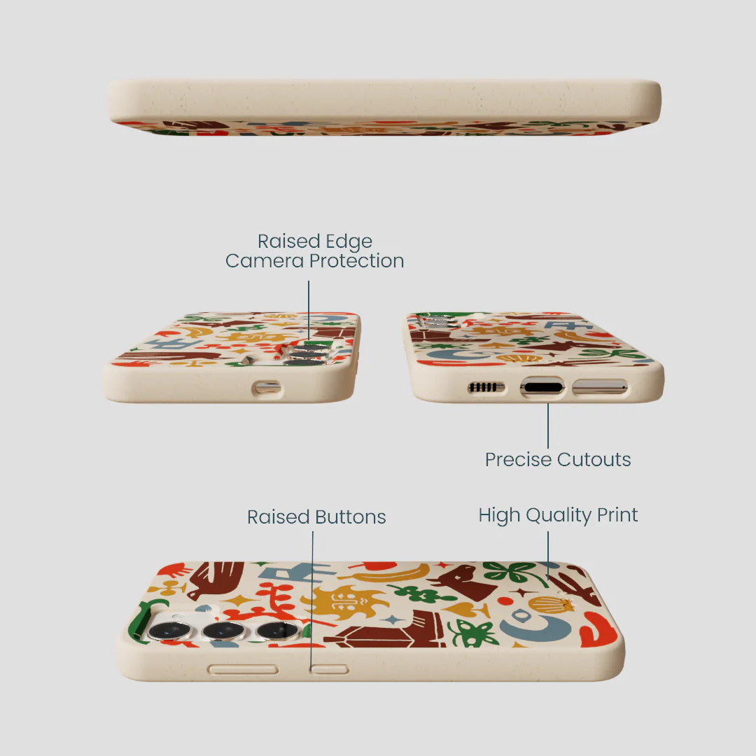 Seashell Junk Drawer Samsung Galaxy S23 Case - Image 3